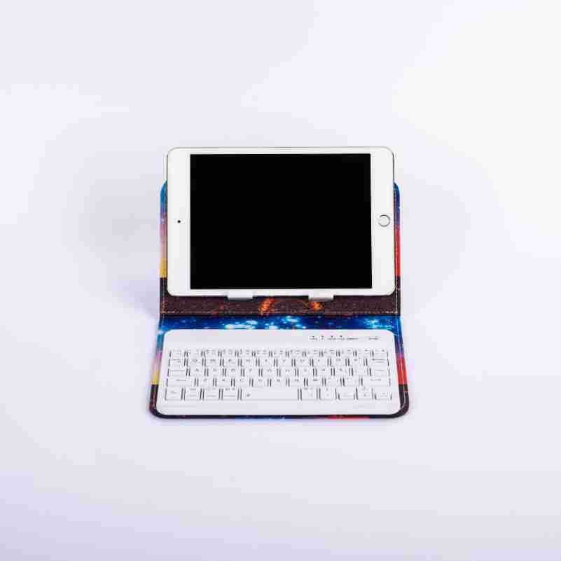 Universal Tablet Protective Case Bluetooth Keyboard Leather Case Strong Magnetic Suction iPad Phone Case Wholesale Painted Version