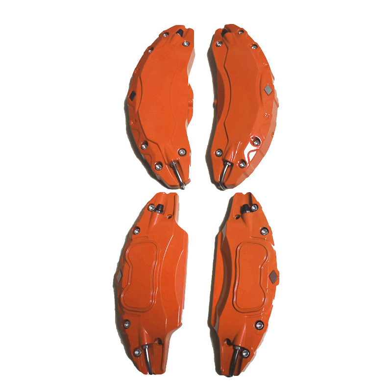 Tesla – Aluminum Alloy Brake caliper cover - tesla-model-3-orange-set-of-four