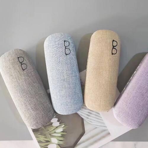 Fashion Sunglasses Case for Women, Flat Glasses, Myopia Glasses, Reading Glasses, Eyeglass Case, Eyeglass Bag, Eyeglass Cloth, Children's Eyeglass Case