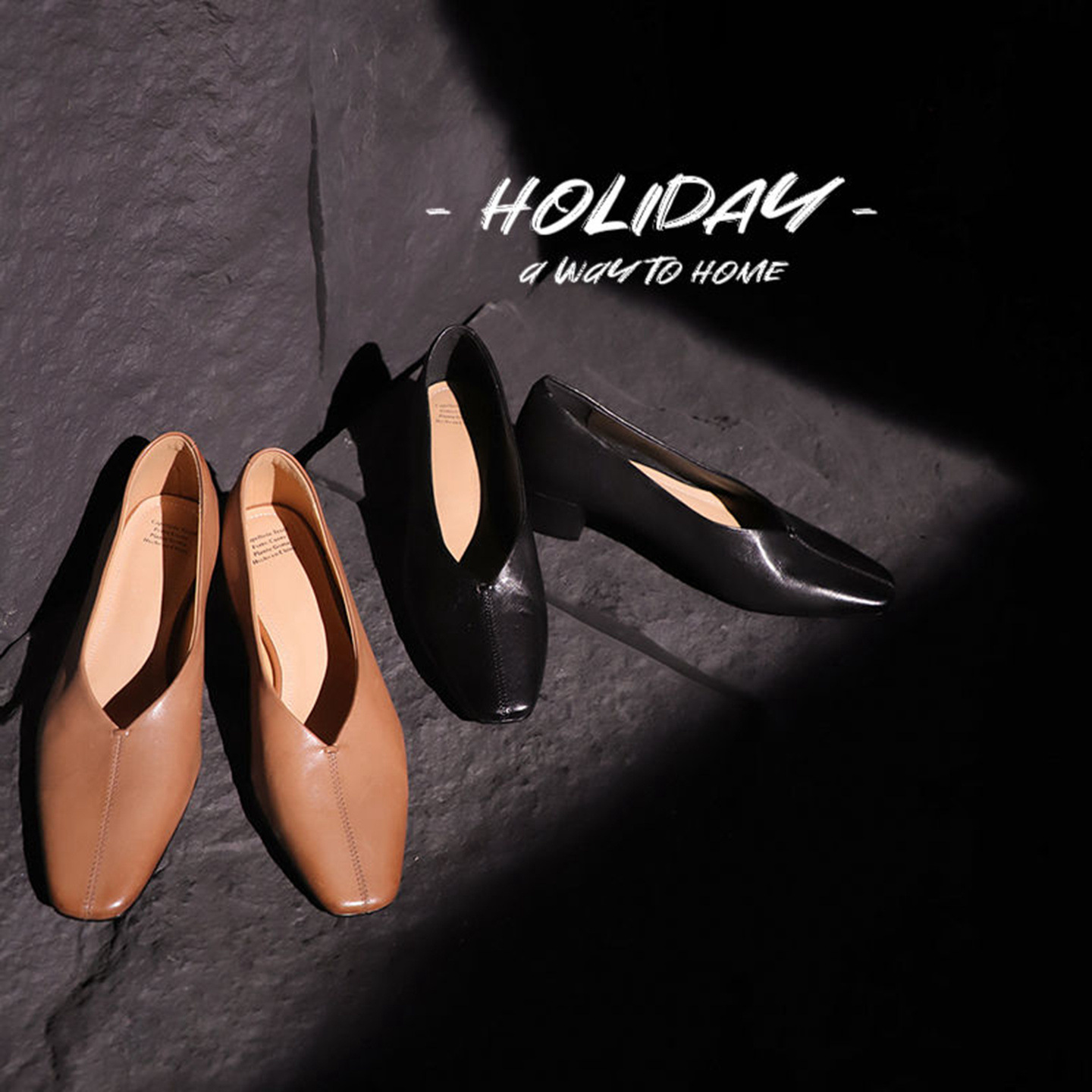 Giày nữ da bò gót vuông cổ V mũi nhọn, phong cách bà nội (granny shoes) đế thấp, đi làm hằng ngày — màu nâu chi tiết 7