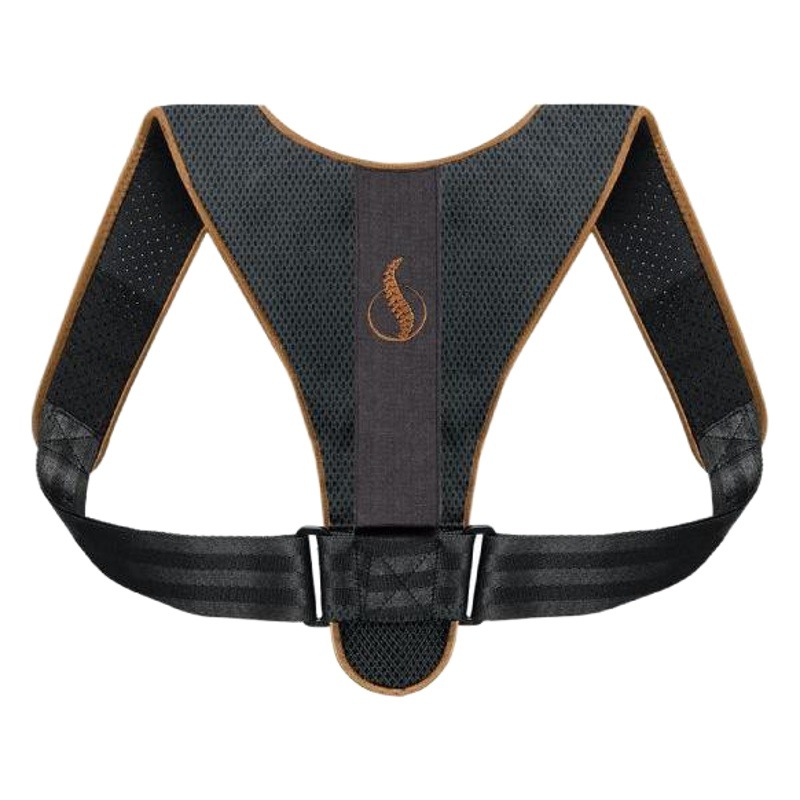 Mesh Breathable Y-Shaped Back Support Belt, Adjustable Shoulder and Back Protective Strap for Men and Women, Suitable for Long Sitting in the Office
