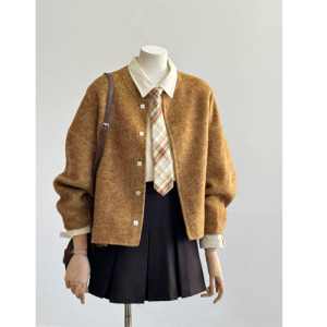 2025年秋季时尚高级感小个子独特别致外套时尚轻熟风独特减龄上衣