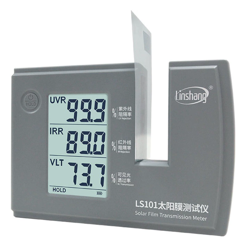 Lin на солнечной Пленки Тестер изоляционная пленка Строительная пленка тестер автомобильная пленка трехполосный измерительный прибор LS101