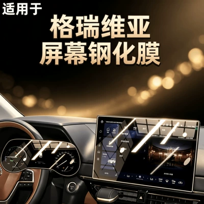 Suitable for 27 Toyota Granvia models, center console tempered film, navigation screen, Sienna accessories, special modification