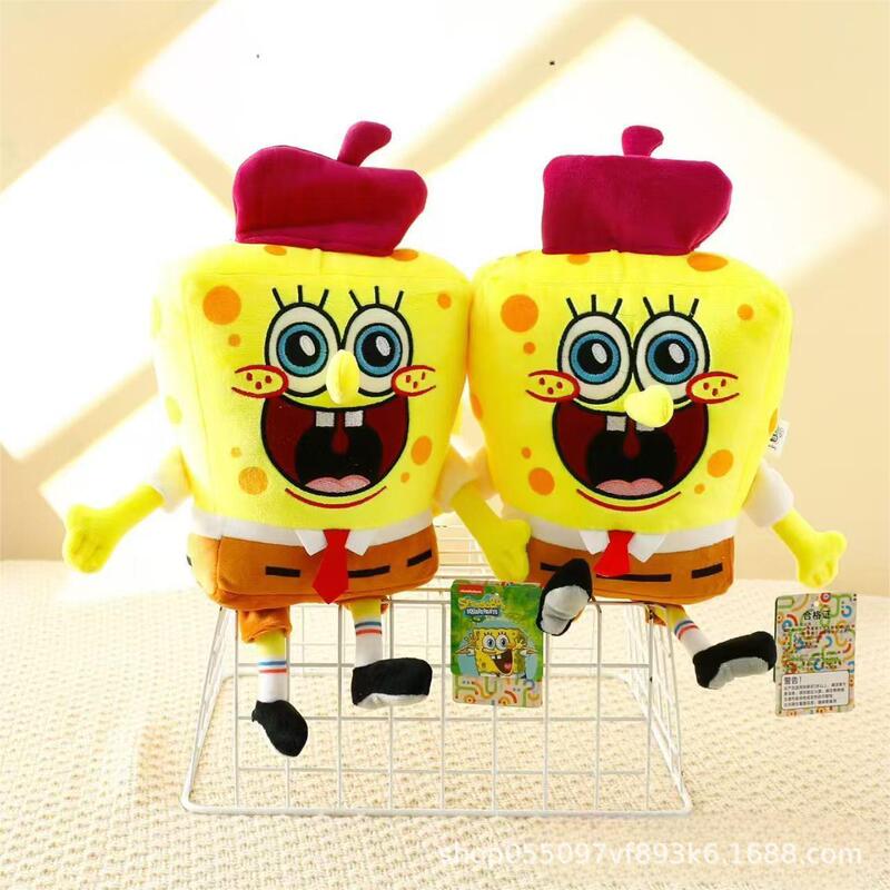 Authentic Cute Spongebob Squarepants Premium Pendant Doll Patrick Star Cartoon Pillow Plush Toy Mr. Krabs