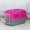 Plastic pet air box cats and dog consignment box dog cages Portable air box wholesale