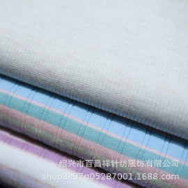 其他针织面料;绒布;罗纹布