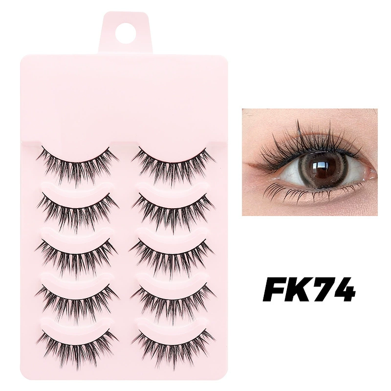False Eyelashes DINGSEN, 5-Pair Set, Everyday & Cosplay Styles, Assorted Bands