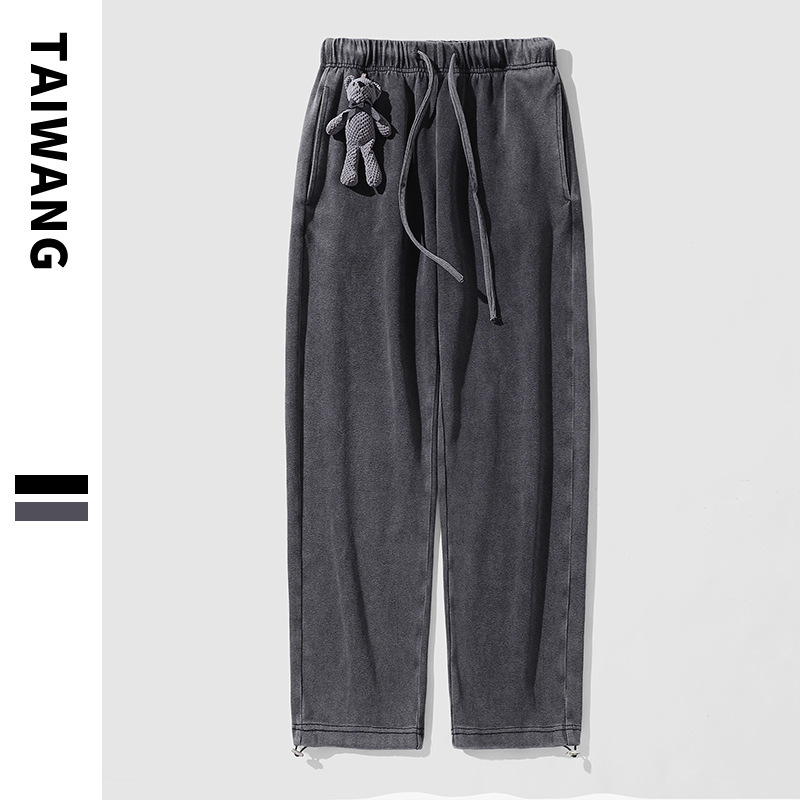 Abbigliamento maschile Abbigliamento maschile Pantaloni casual alla moda da uomo di marca Pantaloni autunnali nuovi da uomo Pantaloni larghi casual in maglia da uomo_voghion.com