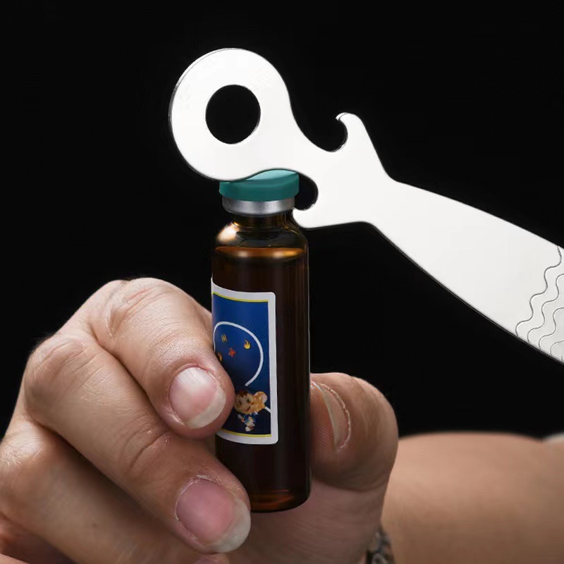 Oral liquid small bottle cap opener, freeze-dried powder bottle opener, beer bottle opener, portable penicillin aluminum cap opener