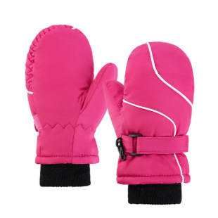 Cross-border Men's and Women's Space Cotton Bag Finger Ski Gloves Baby Outdoor Warm Gloves JDKST-507