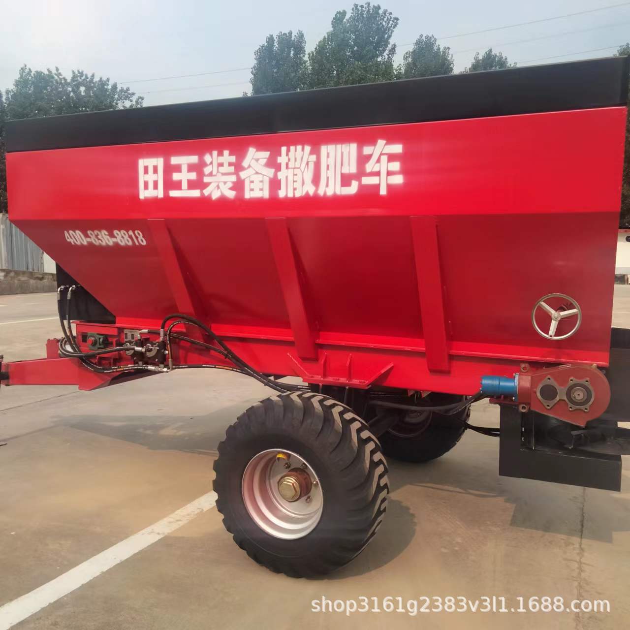 大型全自动撒粪车牛粪 施肥神器 农用有机肥撒肥机 干粪湿粪抛撒