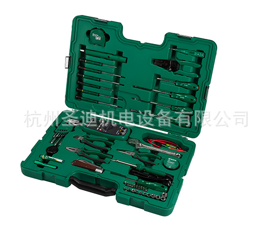 SATA世达工具 56件电讯工具组套 09535