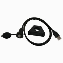 USB面板防水线 汽车仪表盘延长线Usb Extension Lead For Car 1M