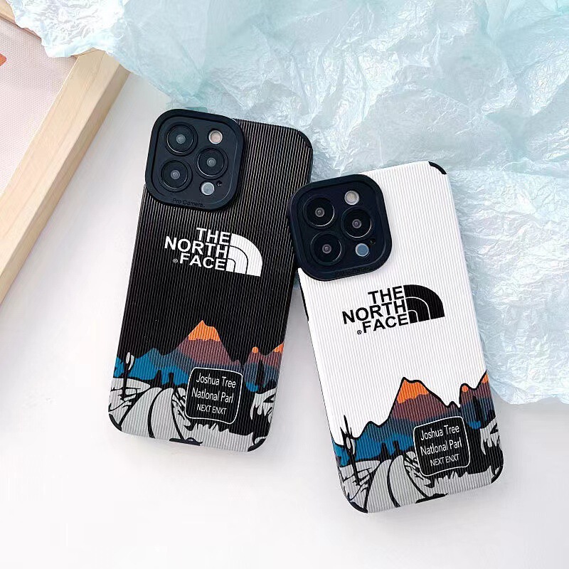 Applicable to the north of the road Apple 14Promax phone case iPhone13 all-inclusive 11 vertical grain xr dirt-resistant xs anti-drop