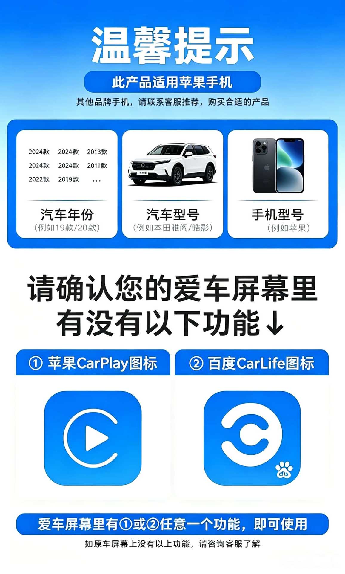 Cross-Border Two-In-One Wired to Wireless Carplay Box for Car Connectivity, Compatible with Apple, Android, and Linux Systems, Portable