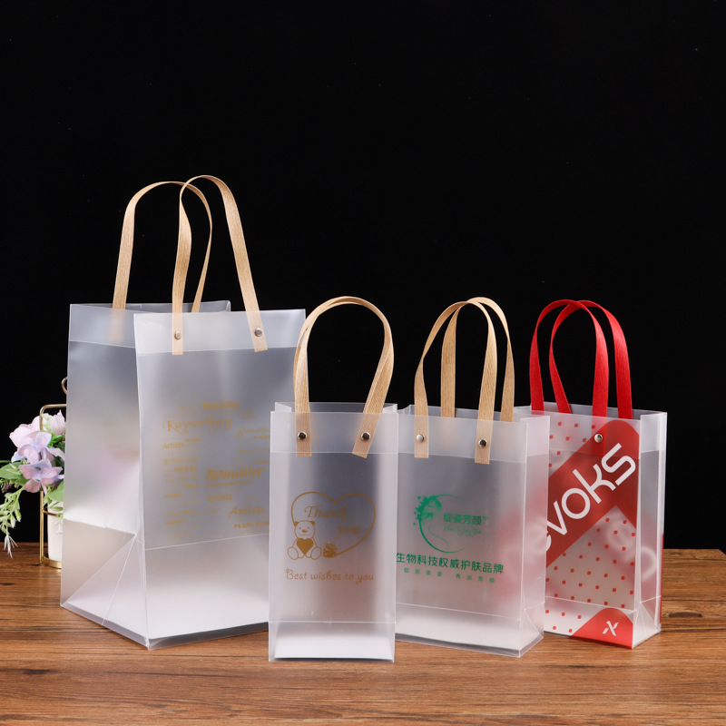 Christmas Pvc Shopping Transparent Tote Bag Frosted Plastic Gift Bag Bear Souvenir Packaging Bag Wedding Candy Bag Christmas Pvc Shopping Transparent Tote Bag Frosted Plastic Gift Bag Bear Souvenir Packaging Bag Wedding Candy Bag
