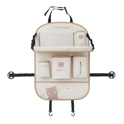 Chair back anti-kick pad | Small Table Storage Rack