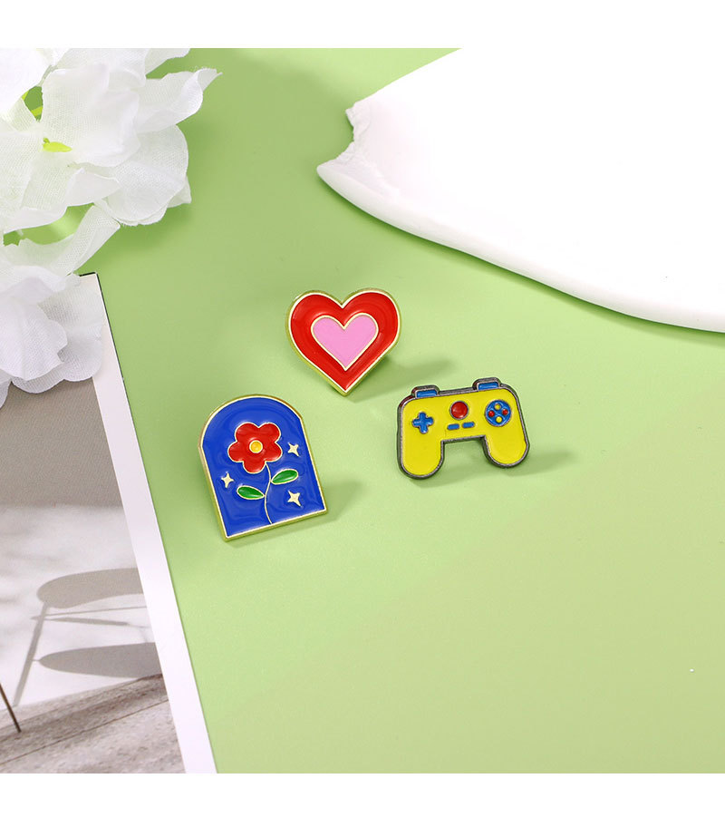 Cartoon Style Cute Animal Heart Shape Rhombus Zinc Alloy Enamel Kid'S Brooches display picture 6