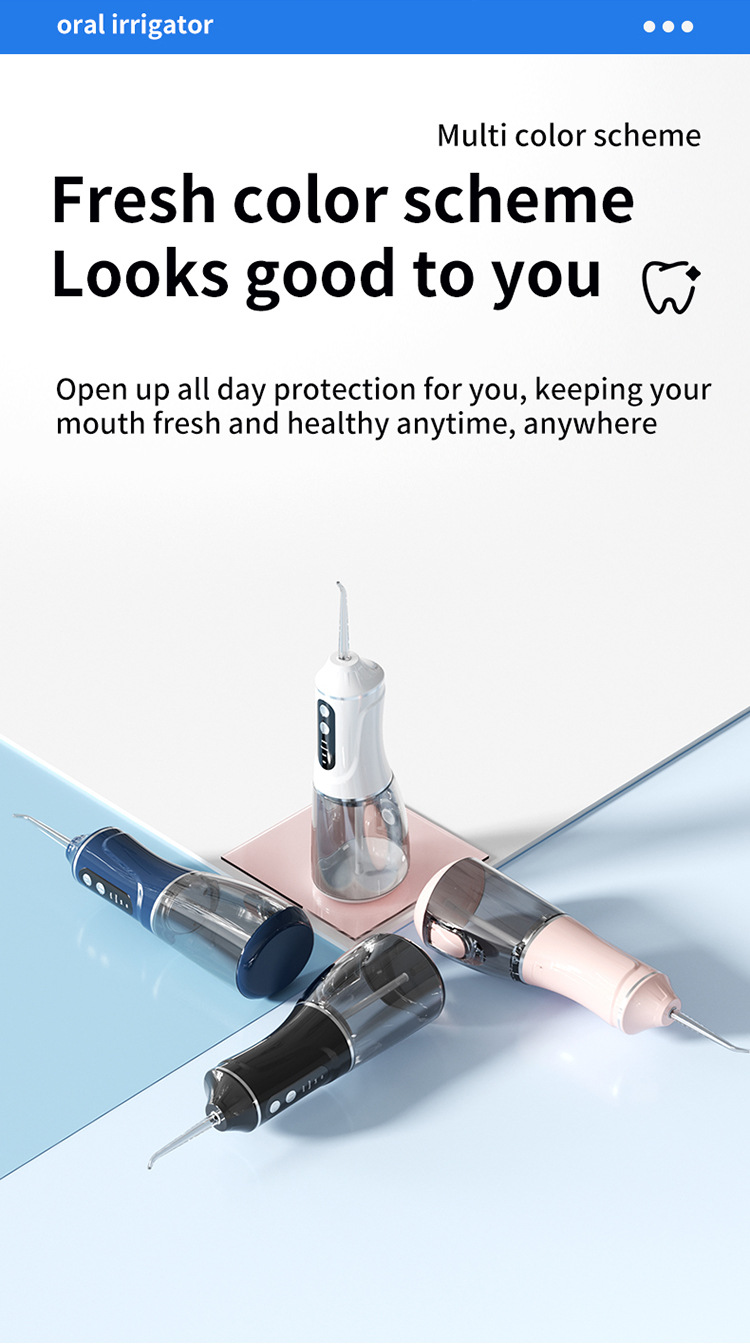 Portable Dental Irrigator, Electric Oral Cleaner, Handheld Dental Cleaner, Stone Removal, Water Flosser, Dental Floss_voghion.com