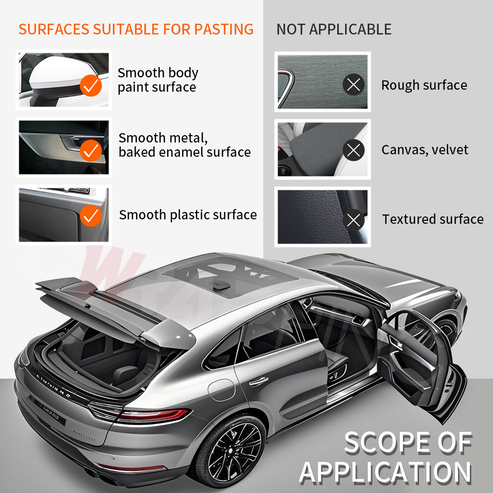 Pet Two-Tone Dreamy Gray and Purple Car Wrap Film, Full Body Car Color Change Film, Color-Changing Rearview Mirror Film with Long-Term Warranty
