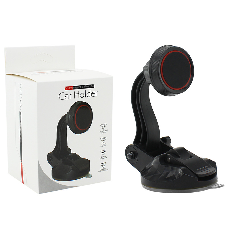 Windshield Air Vent Retractable Long Rod Magnetic Phone Holder Rectangular Magnetic Car Phone Holder