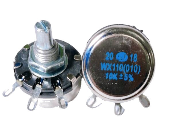正品常州SJ单圈电位器WX010(110)-1W 100Ω 1K 2K2 4K7 10K 22K