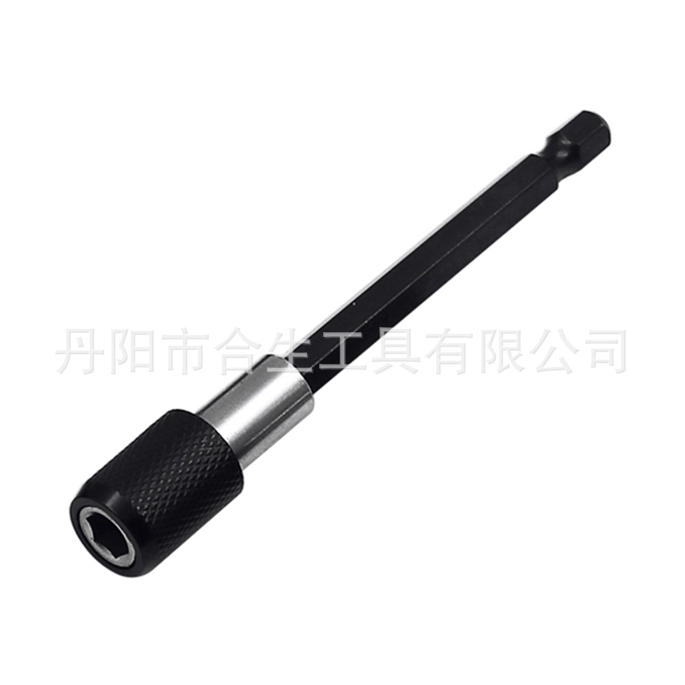 Transfronterizo hexagonal de liberación rápida de autobloqueo varilla de extensión taladro eléctrico destornillador extensión adaptador rápido varilla lote cabeza varilla de extensión