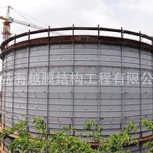 青岛海越6000立方橡胶膜干式气柜 焦炉煤气 转炉气 氢气 沼气柜