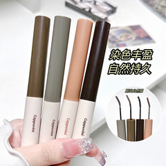 Cappuvini卡泡維妮柔霧野生染眉膏自然立體防水不暈染學生淺色系