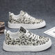 Men's shoes spring 2024 New breathable canvas shoes thick-soled board shoes Korean style trendy all-match fashionable height increasing casual shoes