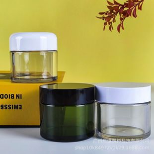 52����ڸ�˪ƿ��ƽ�w��A�wPET͸��/͸ɫƿ 50g��˪��˪ƿ��Ĥ��