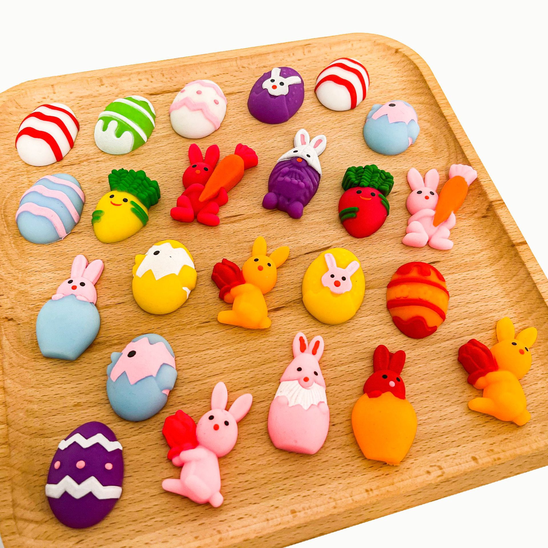 2023 Nueva Pascua albóndigas pellizcar música Amazon cross-border squishy descompresión juguete colorido huevo juguete