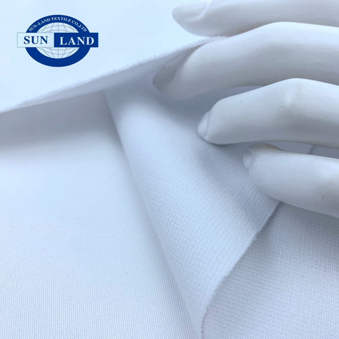 运动面料T恤  涤盖棉珠地布 可热转移升华印花空气层 双面针织TC