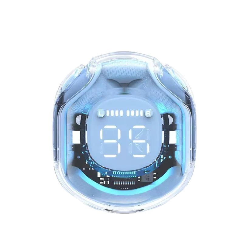 源工場製スポーツ用Bluetoothイヤホン、インイヤー型、長時間バッテリー、透明な第2世代、AndroidとAppleに対応、トレンディなスポーツイヤホン|undefined
