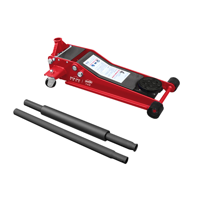 CARXPERT 4-ton dual-pump horizontal 0kg ultra-low-profile quick-lift hydraulic for fuel tankers and new energy vehicles