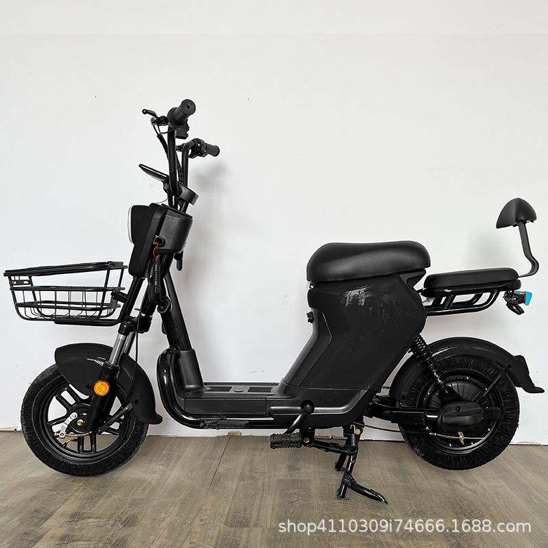Scooter Eléctrico de 48V de Dos Ruedas, Modelo Simple para Adultos, Scooter Eléctrico con Pedales, Venta al Por Mayor de Fábrica de Comercio Exterior Transfronterizo Yikefengtu