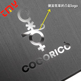 Черная металлическая карточка участника из нержавеющей стали для визитных карточек, «сделай сам», зеркальный эффект, золото и серебро