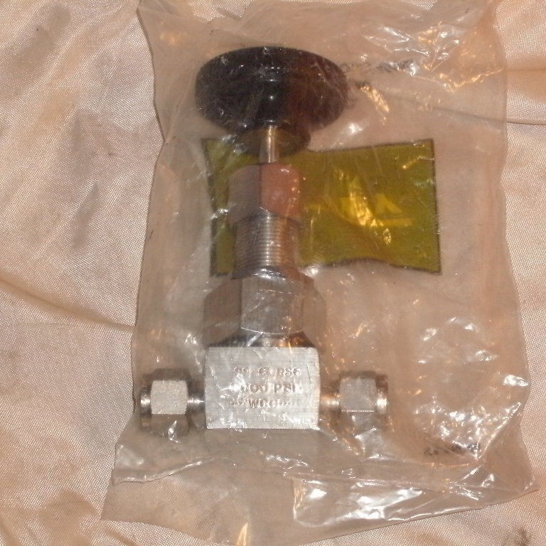 Whitey SWAGELOK SS-6LRS6 316 不锈钢 GLOBE 气门 3/8" 压缩