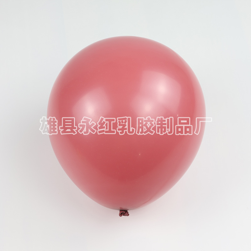 Venta al por mayor nuevo globo 5 pulgadas 12 pulgadas 10 pulgadas color retro engrosado globo de látex fiesta cumpleaños decoración gas