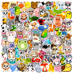 50 pieces hellokittyKT cat graffiti stickers scooter guitar water Cup trolley case PVC waterproof stickers