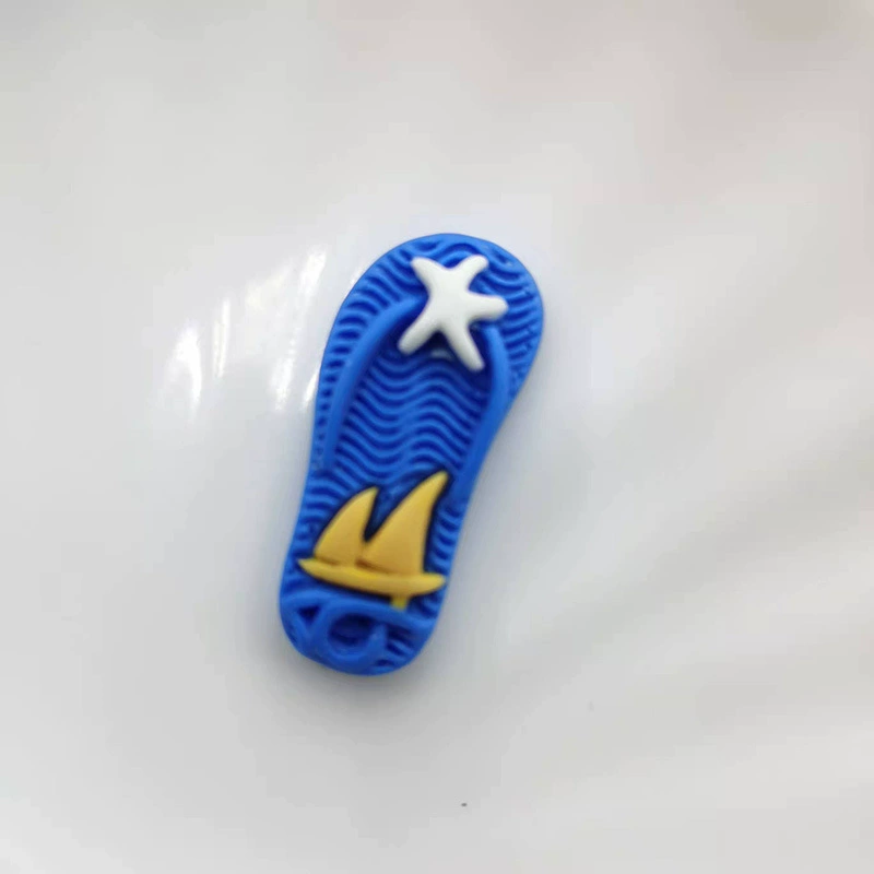 marine cartoon slippers with accessories, phone case, footwear buckle, slime, style, DIY