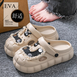 ��׶���ЬŮ���ļ�2025�¿��⴩eva����ɳ����Ь��ʺ�а��^��Ь
