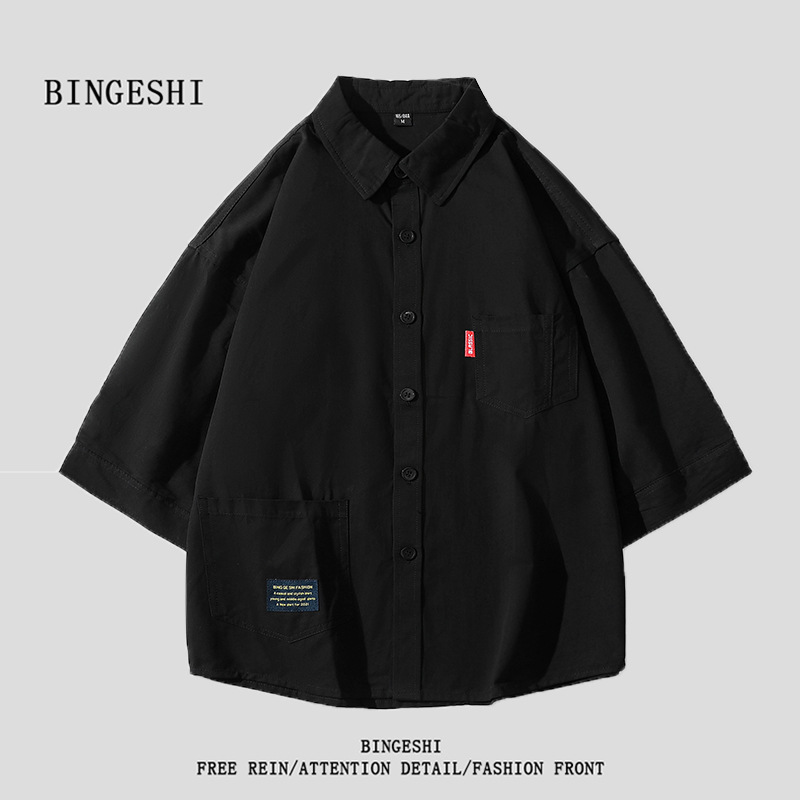 Trend thin Japanese cotton shirt