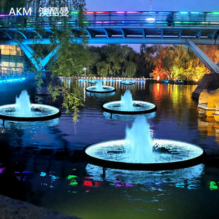 LED�߲ʝu׃��Ȫˮ�y�����澰�^���@�օ^ˮ�澰�^�b�LED���^��