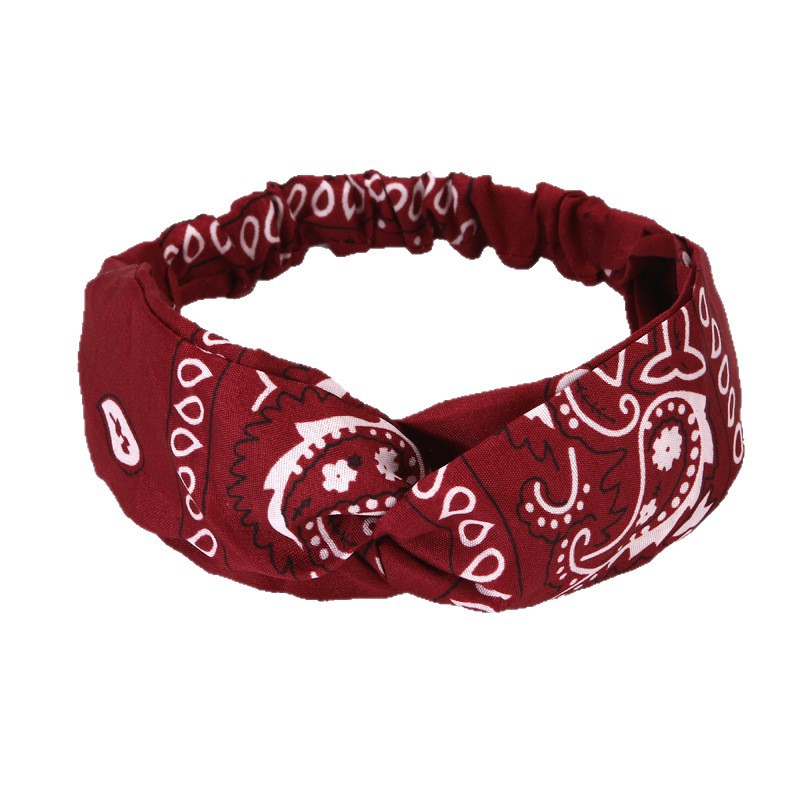 Fascia per capelli alla moda con nodo elastico, fascia sportiva/yoga, accessorio unisex per capelli da uomo e da donna_voghion.com