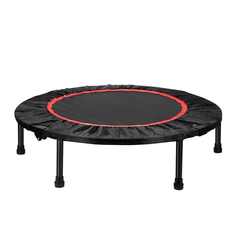 Fábrica de comercio exterior transfronterizo al por mayor trampolín plegable para adultos acondicionamiento físico interior cama de rebote soporte pequeño suministro directo transfronterizo image 6