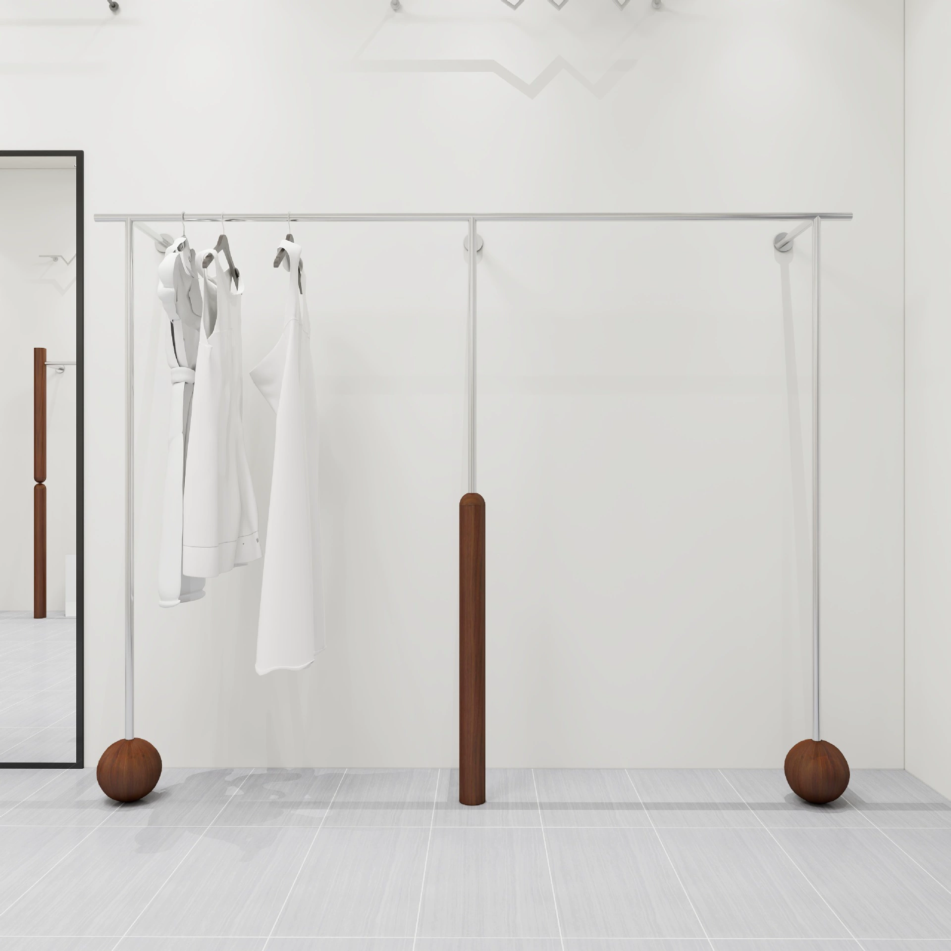 Stand, hanger stainless steel, children's clothing