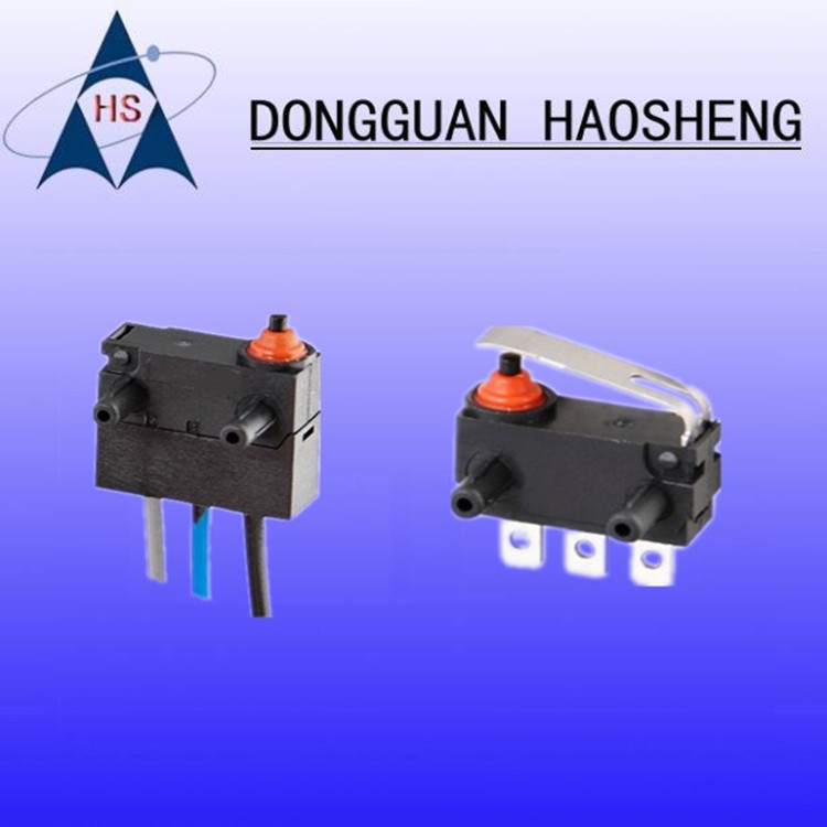 【原厂正品开关】大功率汽车防水带线微动开关 鼠标KW/KS系列检测