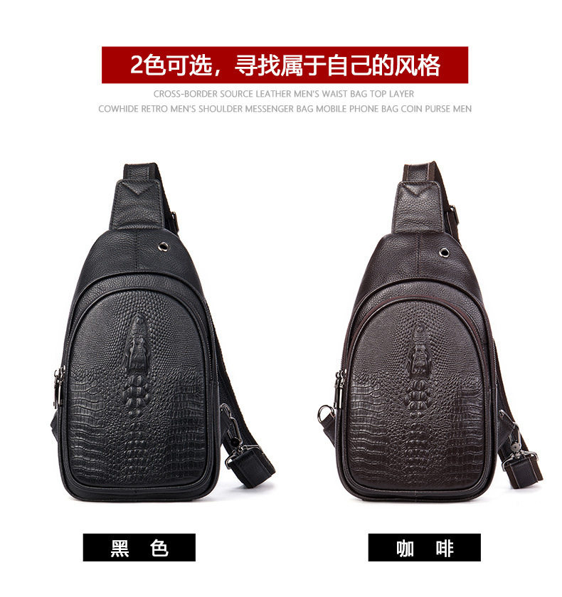 Túi đeo chéo nam đeo ngực da bò lớp đầu 17×5×30,5 cm — 20202 màu đen, 698 màu đen, Cà phê 698, 9011 màu đen chi tiết 52